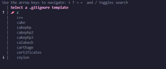 Selection Prompt